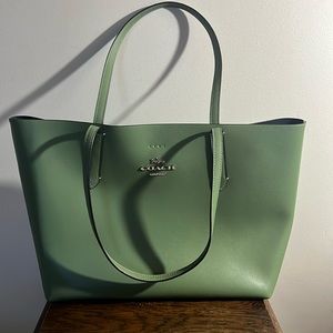Coach Green Tote